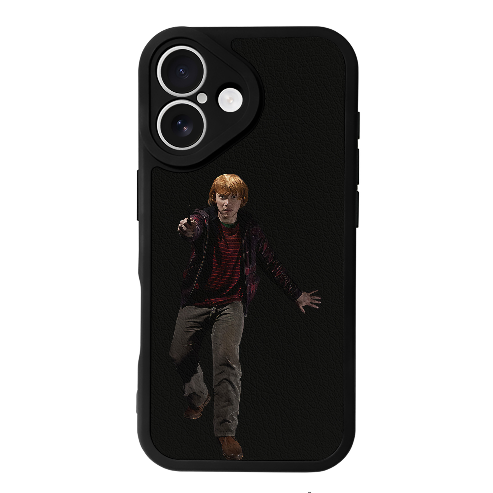 （画像用） Harry Potter ハリー・ポッターシリーズ 【iPhone 16シリーズ対応】シリコンスマホケース（レザー調） 材質：シリコン